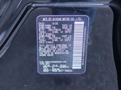 2025 Nissan Armada SV
