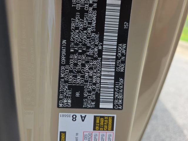 2014 Toyota FJ Cruiser Base