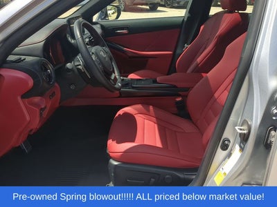 2023 Lexus IS 350 F SPORT