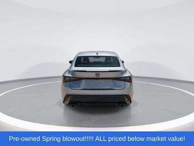 2023 Lexus IS 350 F SPORT