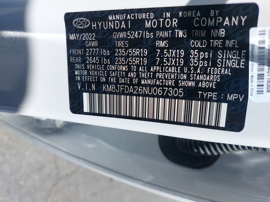2022 Hyundai Tucson Plug-In Hybrid Limited