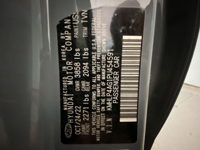 2023 Hyundai Elantra Limited
