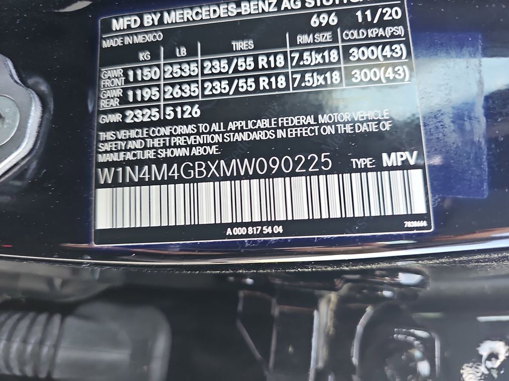 2021 Mercedes-Benz GLB GLB 250