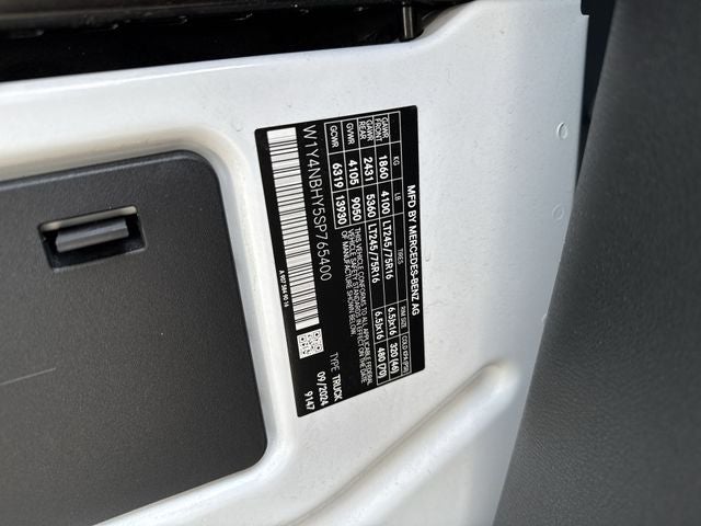 2025 Mercedes-Benz Sprinter 2500 Cargo 170 WB