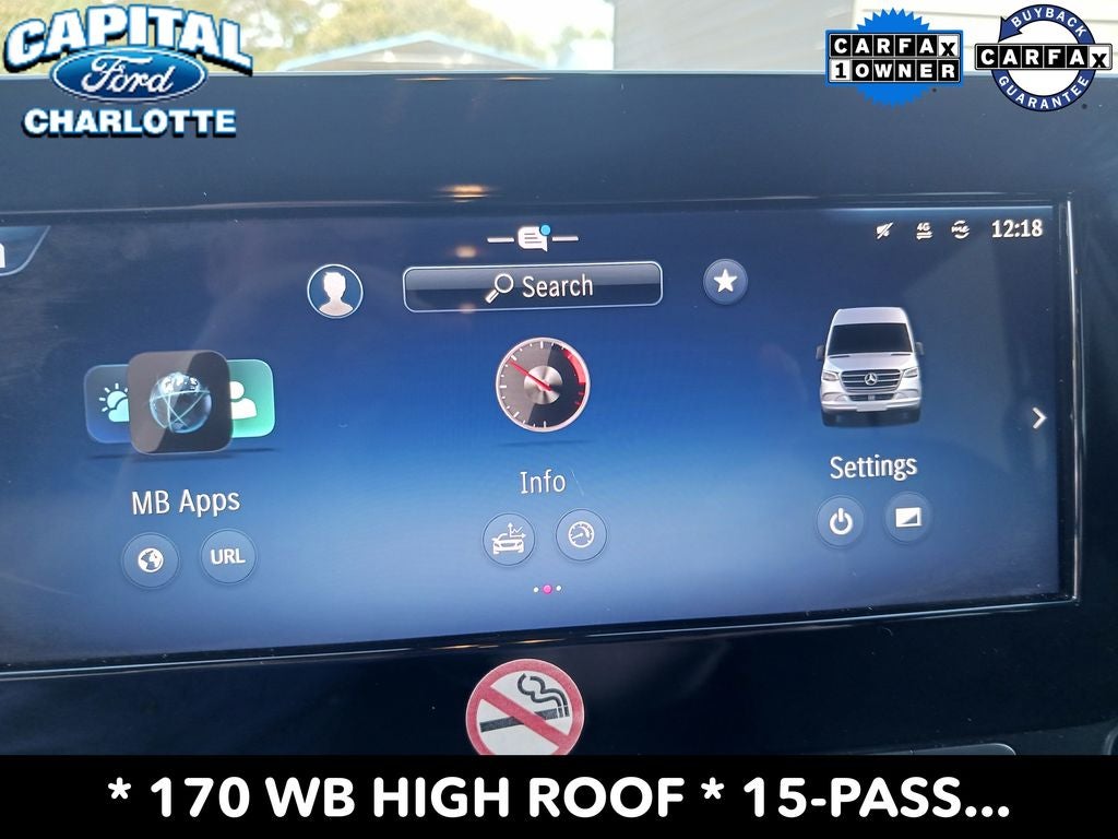2025 Mercedes-Benz Sprinter 2500 Passenger 170 WB High Roof