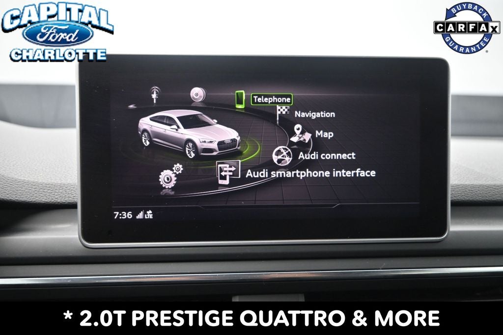 2018 Audi A5 2.0T Prestige quattro