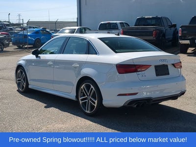 2019 Audi A3 2.0T Premium Plus