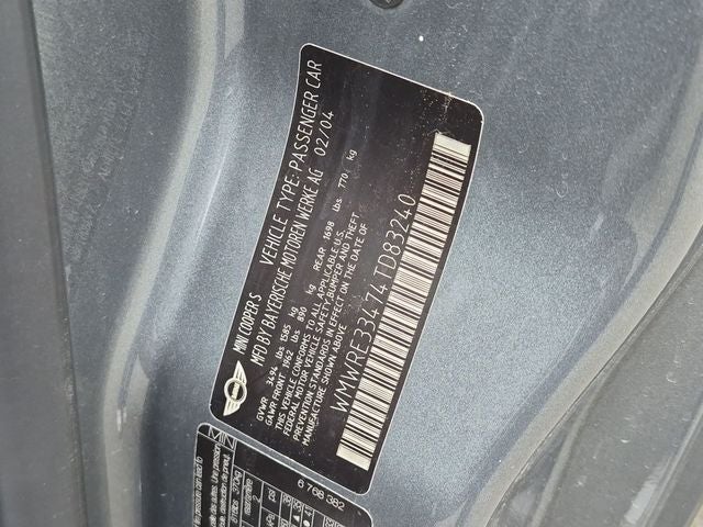 2004 MINI Cooper S Base