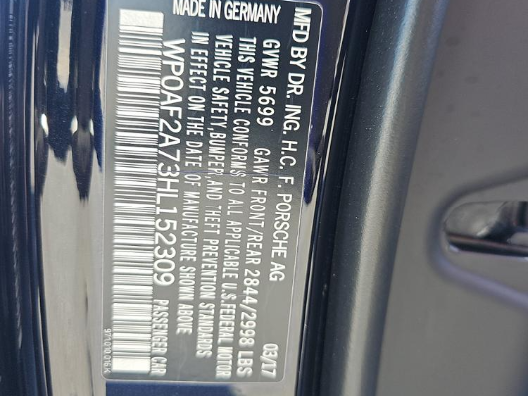 2017 Porsche Panamera Turbo