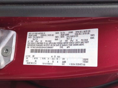 2017 Ford Escape SE
