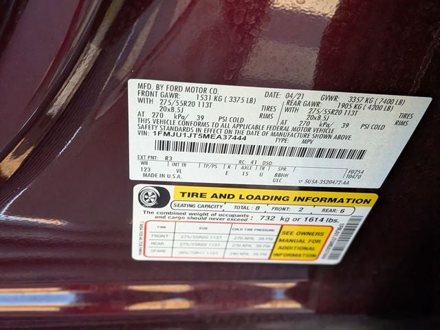 2021 Ford Expedition XLT 202A