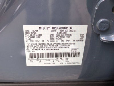 2025 Ford Explorer ST-Line