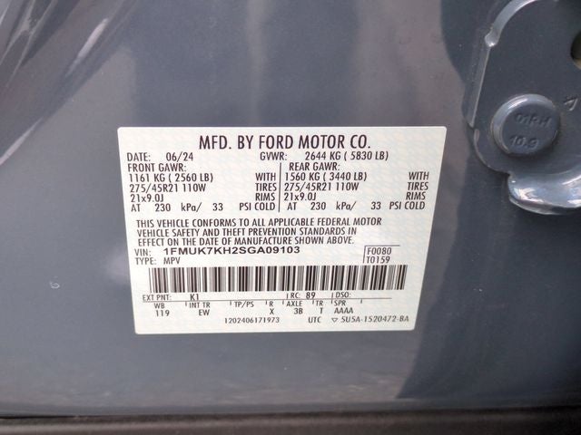 2025 Ford Explorer ST-Line