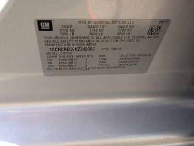 2017 Chevrolet Silverado 1500 LT LT1