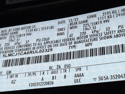 2024 Lincoln Corsair Premiere