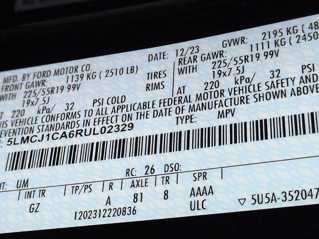 2024 Lincoln Corsair Premiere