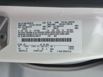 2019 Lincoln MKC Select