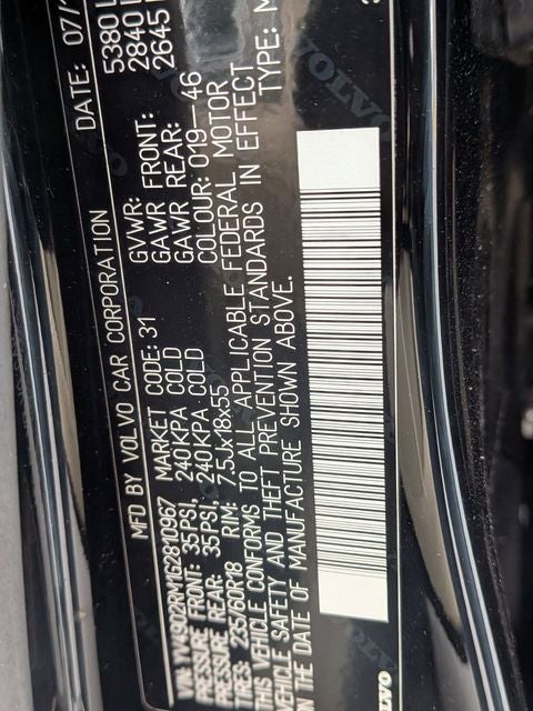 2016 Volvo XC60 T6 Platinum