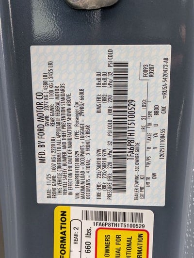 2026 Ford Mustang EcoBoost