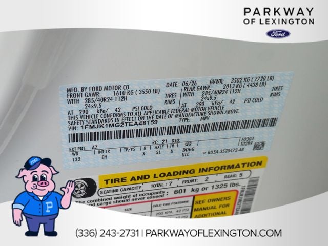 2026 Ford Expedition Max Platinum