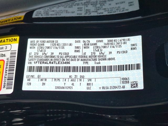 2026 Ford Ranger Raptor