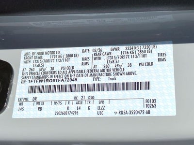 2026 Ford F-150 Raptor