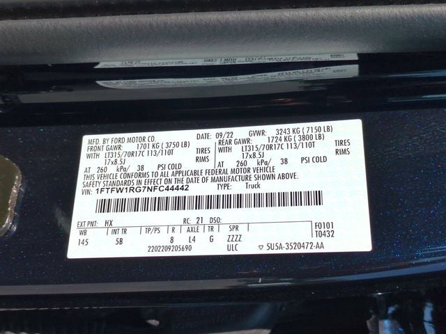 2022 Ford F-150 Raptor
