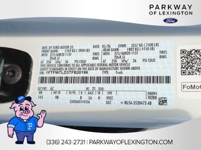 2026 Ford F-150 Platinum