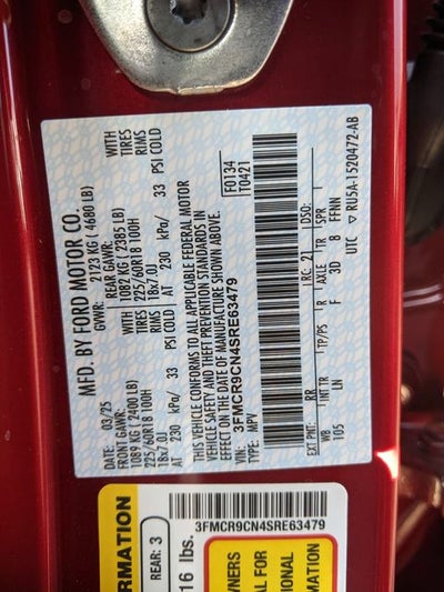 2025 Ford Bronco Sport Outer Banks