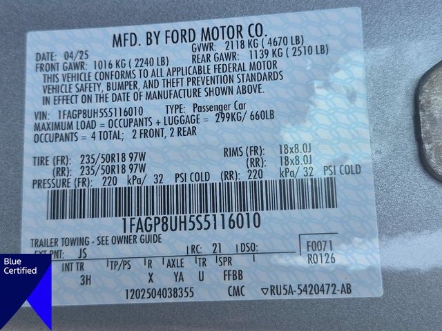 2025 Ford Mustang EcoBoost Premium