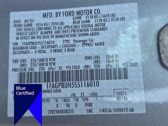 2025 Ford Mustang EcoBoost Premium