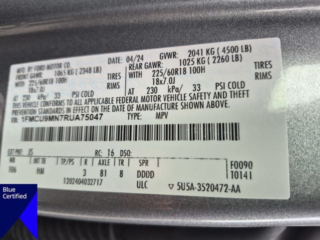 2024 Ford Escape ST-Line