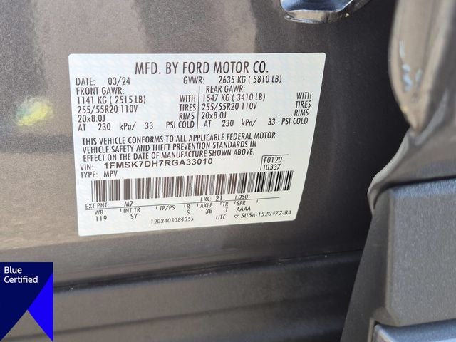 2024 Ford Explorer XLT