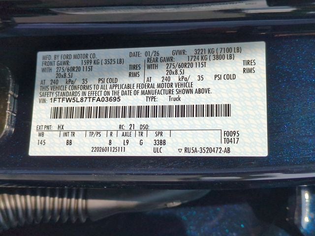 2026 Ford F-150 Lariat