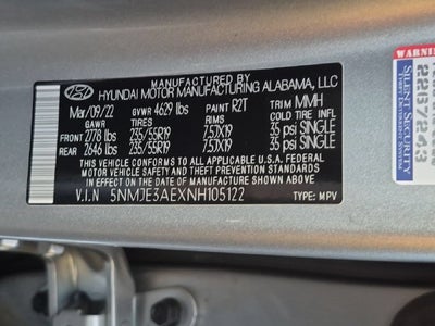 2022 Hyundai Tucson Limited
