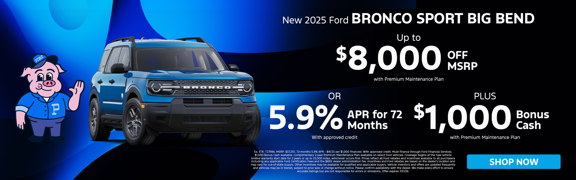 Ford Bronco Sport Offers