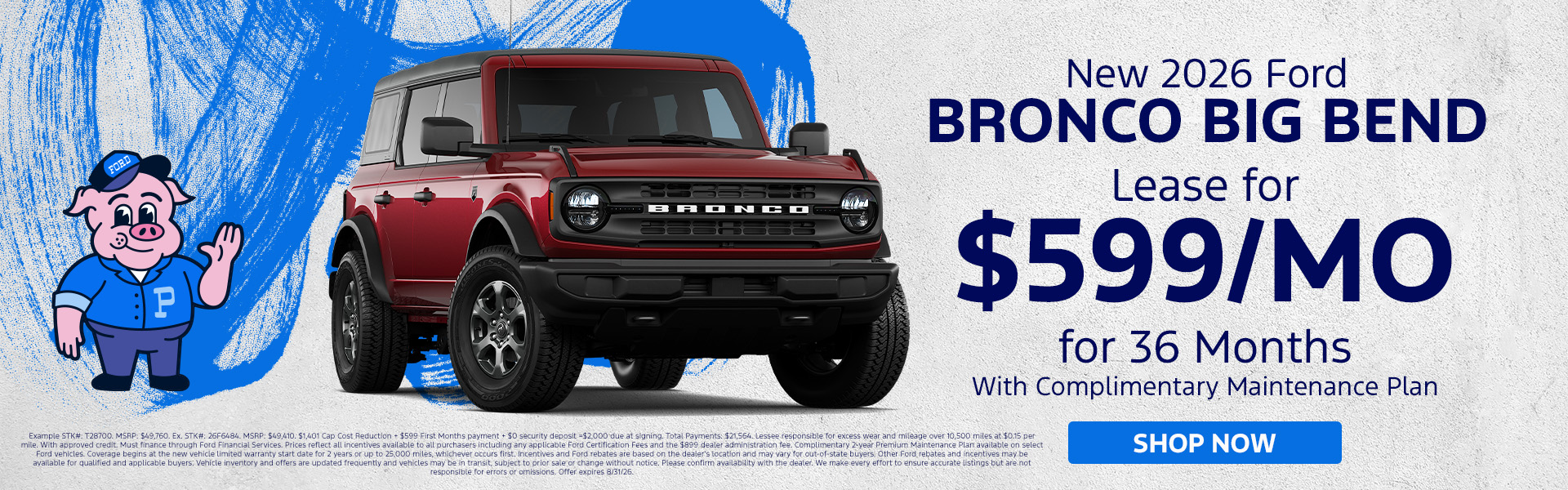 Bronco Lease Offer