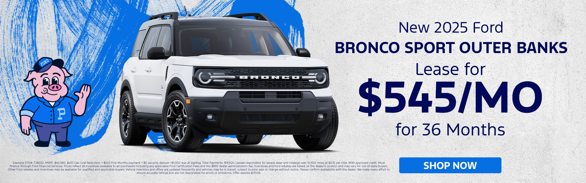 Bronco Sport Lease Offer